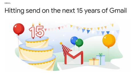 Gmail ha 15 anni, ora fa programmare un’email