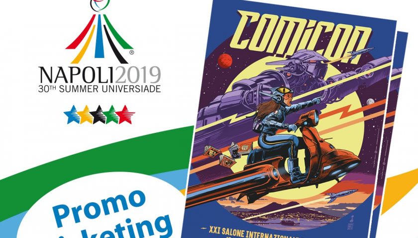 L’UNIVERSIADE ALLA VENTUNESIMA EDIZIONE DEL COMICON