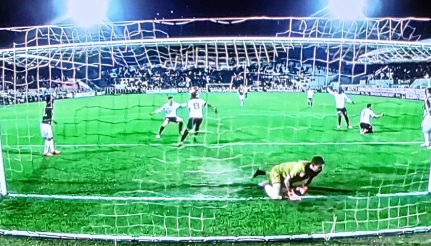 Salernitana, beffa nel finale