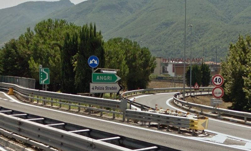 Autostrada A3: stanotte chiuso il tratto Angri – Angri sud verso Salerno