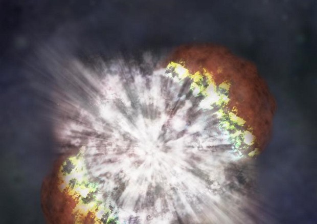 Una supernova ha spinto l’uomo a camminare su due gambe