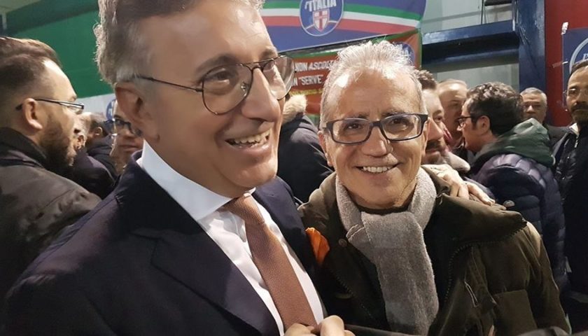 Prim@Pagina. Domenico (Mimmo) Lombardi in campo con Alberico Gambino nella lista Direzione Pagani