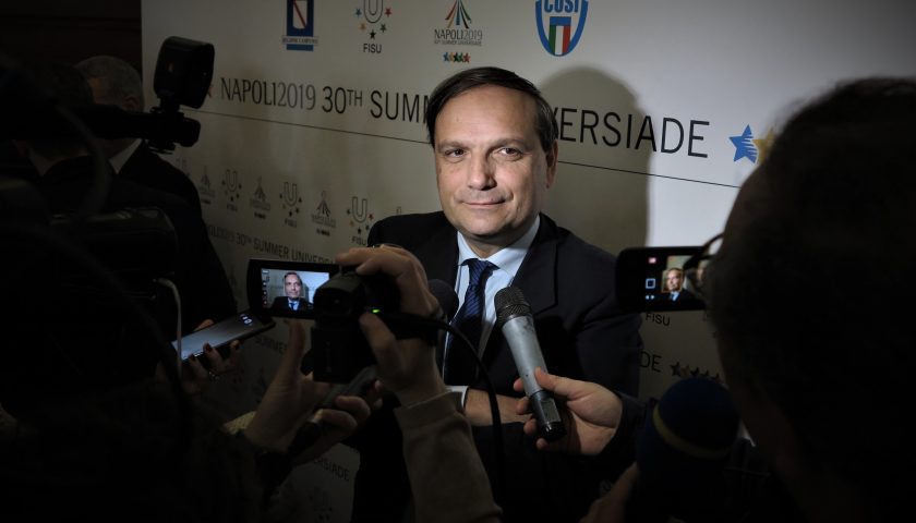 UNIVERSIADE, BASILE: “NESSUNA RICHIESTA DI CAMBIO SEDE, NAPOLI-INTER SI GIOCA AL SAN PAOLO”