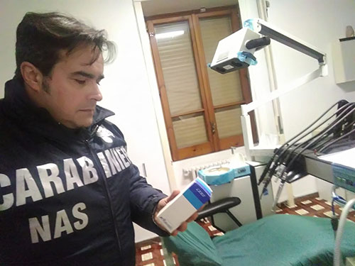 Falso dentista scoperto ad Amalfi: blitz dei Nas