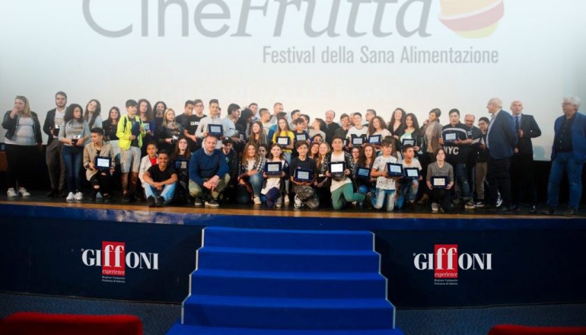 A Giffoni finale di Cinefrutta con Massimo Boldi