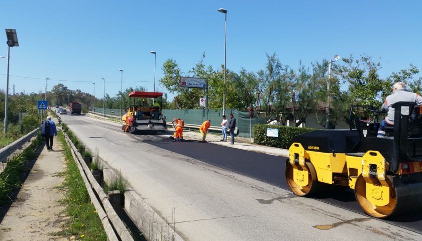 Strade. Altri cantieri ad Agropoli, Auletta, Bracigliano e Capaccio