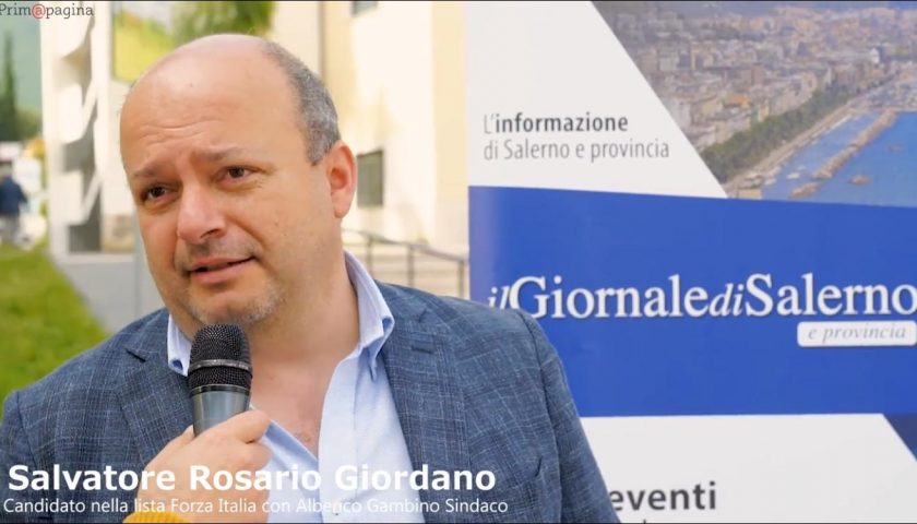 Prim@Pagina. Salvatore Rosario Giordano scende in campo nella lista Forza Italia con Gambino Sindaco