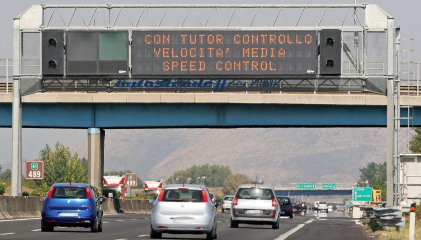 Autostrada A16: mercoledì notte chiuso l’allacciamento con la A30 Caserta-Salerno, verso Caserta e in direzione di Salerno