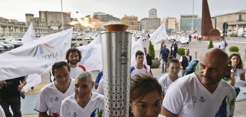 Universiadi, parte il percorso della Torcia Olimpica