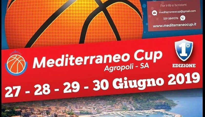 Agropoli, al via da domani il Mediterraneo cup di basket giovanile