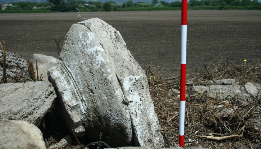 Paestum: trovato un altro monumento dorico