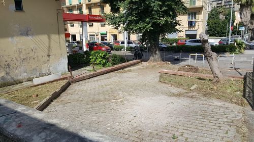 Salerno: bonificata l’area di parcheggio di via Irno
