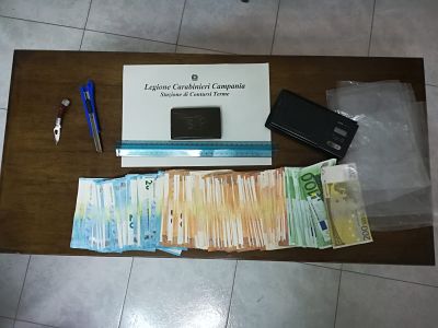 Droga e 15mila euro in auto, arrestato 40enne di Oliveto Citra