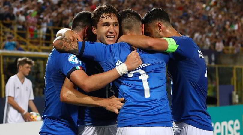 Europeo Under 21: Show di Chiesa, l’Italia travolge la Spagna