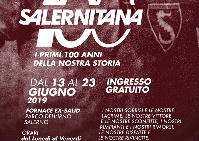 FOTO – Inaugurazione Mostra Ufficiale SALERNITANA 100