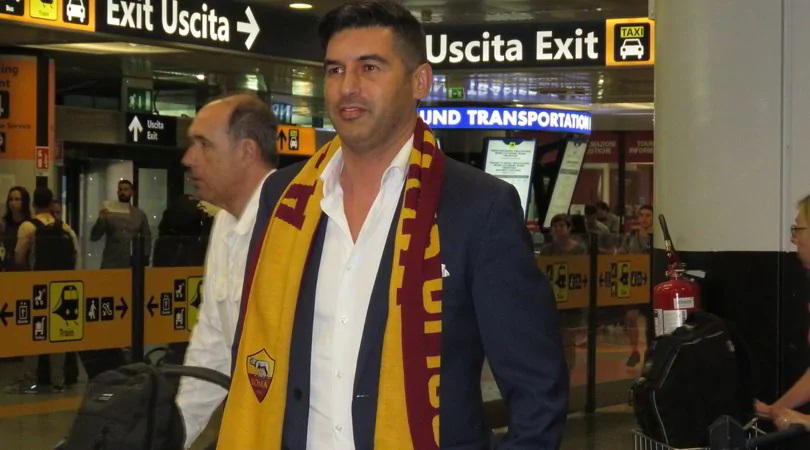 Paulo Fonseca è sbarcato a Roma: “Felice e motivato”