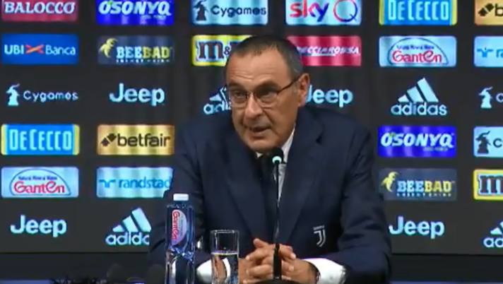 Sarri: “La Juve è il coronamento di una lunga carriera. Napoli? Ho rispettato tutti”
