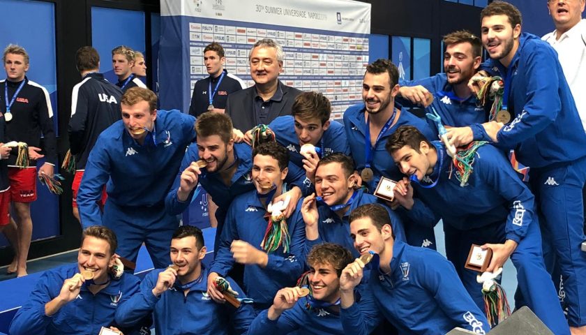 UNIVERSIADE, PALLANUOTO: È DEL SETTEBELLO L’ULTIMO ORO DI NAPOLI 2019
