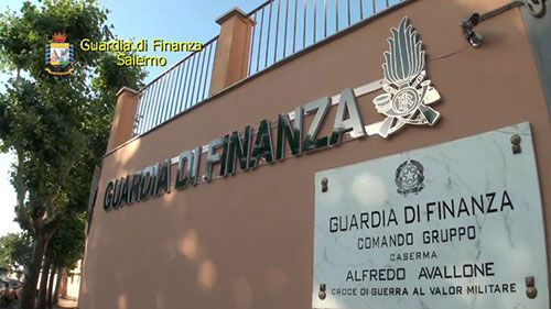 Lotta alla criminalità, i dati della guardia di finanza in provincia di Salerno