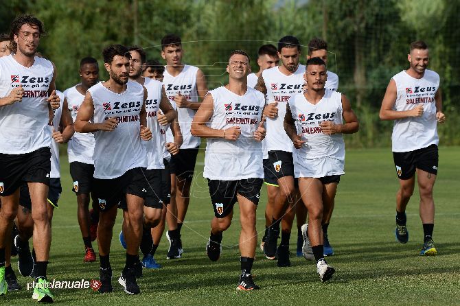 Salernitana, ecco i convocati per il ritiro di San Gregorio Magno