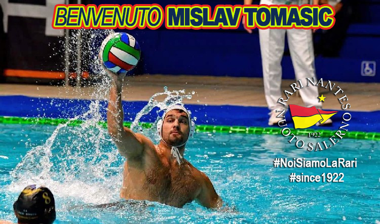 Secondo colpo di mercato della Rari Nantes Salerno, dalla Florentia arriva il centroboa Mislav Tomasic