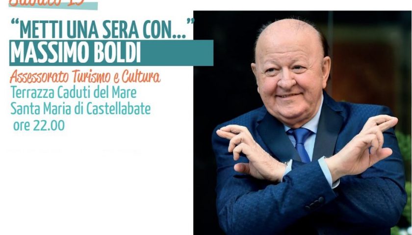 Castellabate, metti una sera con… Massimo Boldi