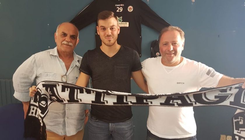 Battipagliese, tesserati i calciatori Agostino Spicuzza, Stefano Consiglio e Alessandro Sansone