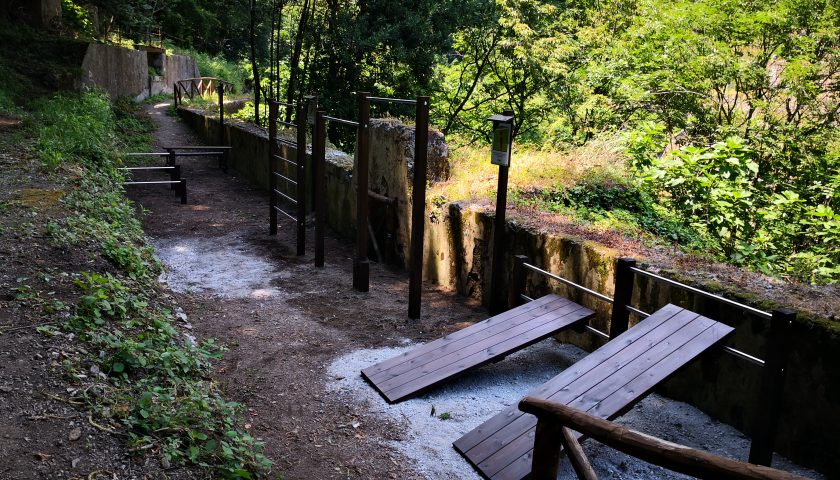 Amalfi, pronta la palestra verde in località Selva