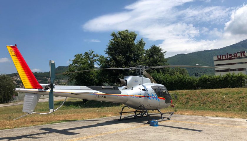 Eliporto UNISA: anche quest’estate ospita il servizio antincendio