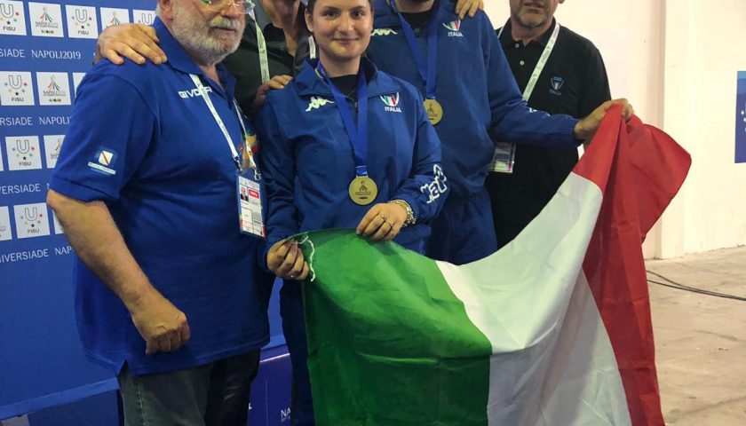 UNIVERSIADE, TIRO A SEGNO: UN BRONZO TUTTO CAMPANO