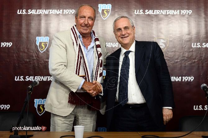 Lotito: “Speriamo arrivino risultati di qualità. La Salernitana non è la mia figliastra”