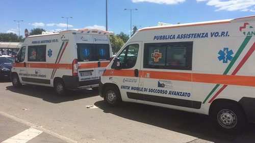 Montecorvino Pugliano, scontro tra minicar e quad: due feriti trasportati in ospedale
