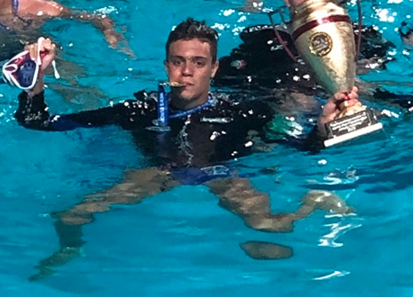 Pallanuoto, il salernitano Roberto Spinelli è campione d’Europa