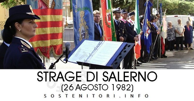 Lunedì 26 agosto la commemorazione degli Agenti della Polizia di Stato De Marco e Bandiera e del Caporale dell’Esercito Palumbo