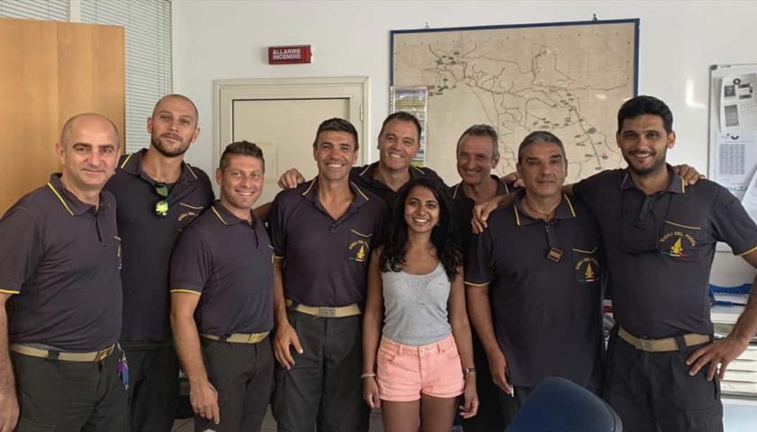 Turista imprudente si perde sui sentieri di Cetara, soccorsa in elicottero dai Vigili del Fuoco