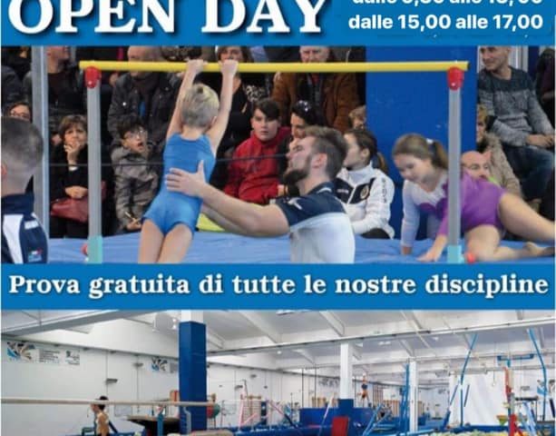 Ginnastica Salerno: Open Day al “Palazzetto Acquamare Sport” con i Campioni d’Italia