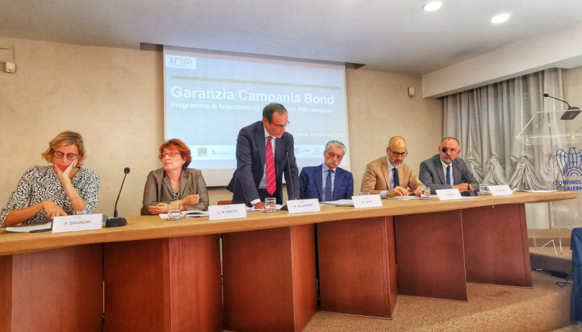 Confindustra Salerno: presentata Garanzia Campania Bond