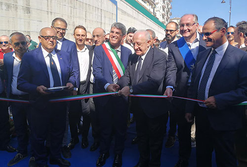 Cava de’ Tirreni: inaugurato nuovo sottovia veicolare