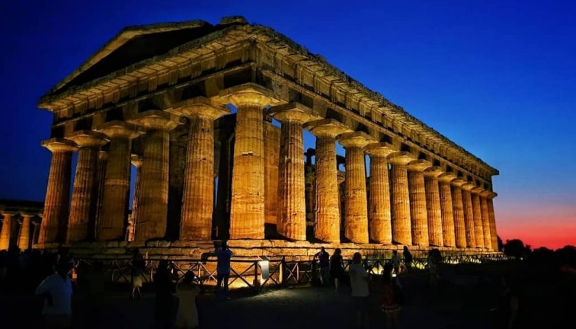 Si concludono gli appuntamenti di Campania by Night a Paestum