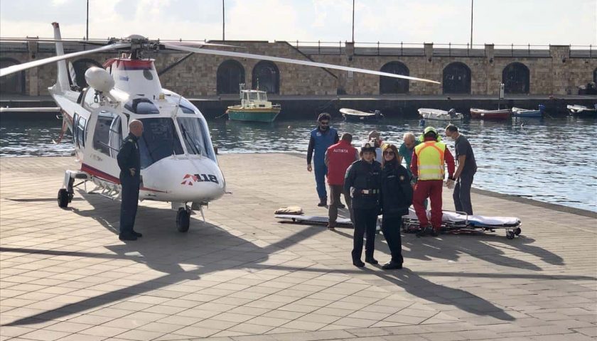 Principio d’infarto, 60enne di Maiori soccorso in eliambulanza