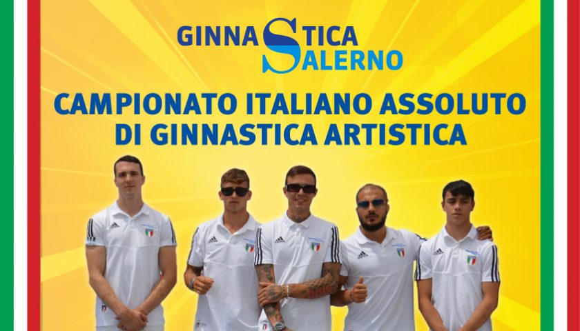 Ai Campionati Italiani Assoluti di Ginnastica Artistica 2019 gli atleti Campioni d’Italia di Ginnastica Salerno