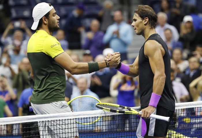Tennis, Us Open: Nadal batte Berrettini