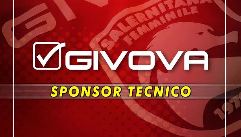 Salernitana femminile, Givova è il nuovo sponsor tecnico
