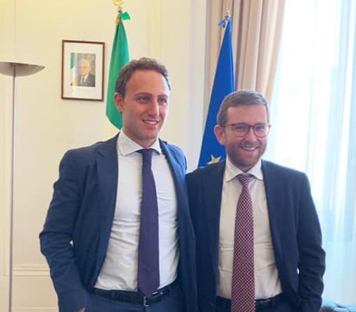 De Luca Jr incontra il ministro Provenzano per le politiche per il Mezzogiorno