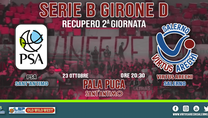 Nuovo derby infrasettimanale per la Virtus Arechi Salerno, c’è la sfida contro Sant’Antimo