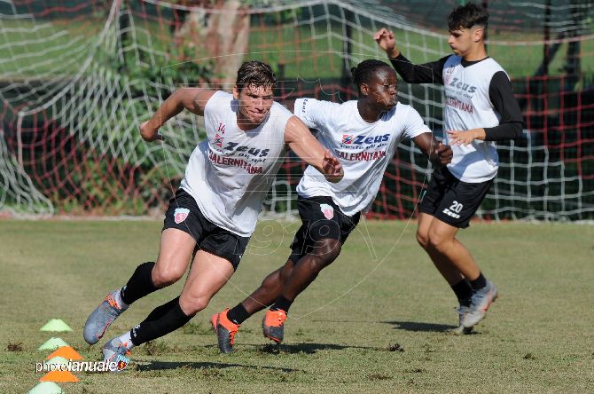 Salernitana, stamattina la ripresa in vista di Venezia. Resta in dubbio Cicerelli