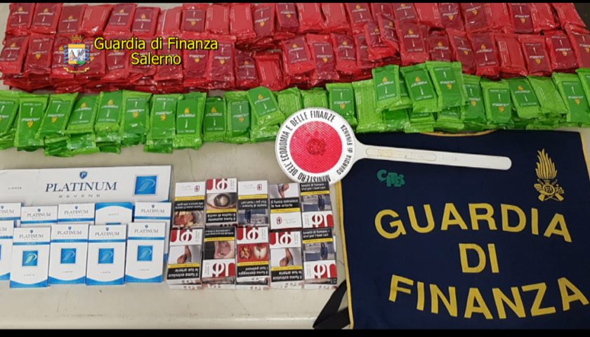 Porto di Salerno: carico di “bionde” nascosto in un furgone, denunciato un tunisino