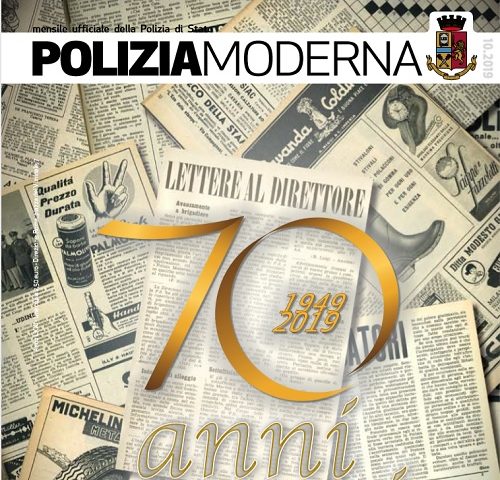 70° anniversario di Poliziamoderna, la rivista ufficiale della Polizia di Stato