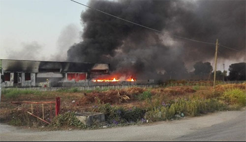 Salerno: consegnato da Confagricoltura al Prefetto un dossier sugli incendi dei rifiuti