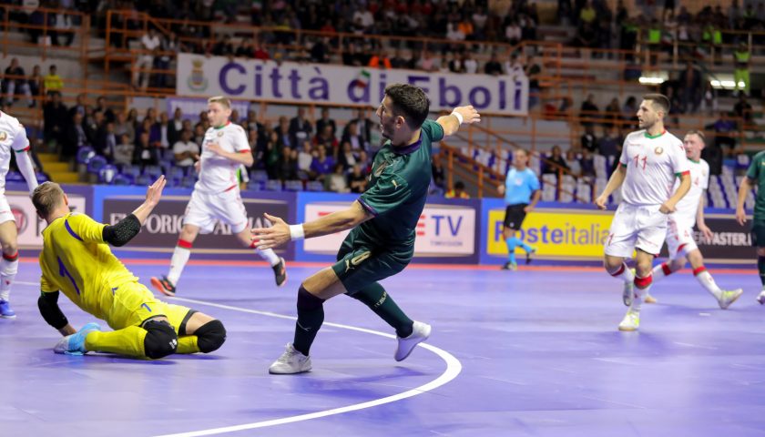 Calcio a Cinque: Main Round a Eboli, Italia di rimonta davanti a 2500 spettatori